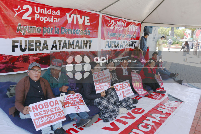 UNIDAD POPULAR AYUNO POR LA DEMOCRACIA